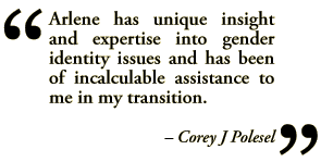 Corey J Polesel quote about Arlene Lev