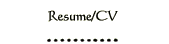 Resume