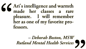 A quote about Arlene Lev