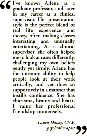 A quote about Arlene Lev