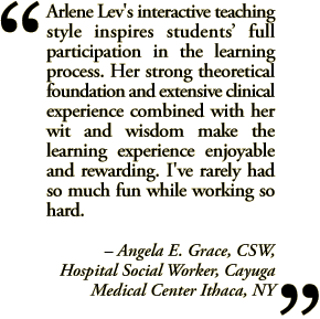 A quote about Arlene Lev