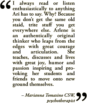 A quote about Arlene Lev